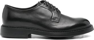 Doucal's Derby - Heren - Veterschoenen - Zwart - 40 EU - Leer - Schoenen