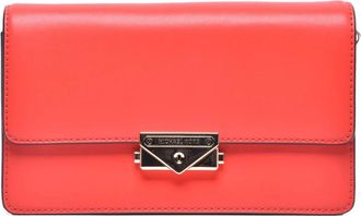 Michael Kors Cece Wallet - Dames - Portefeuilles - Rood - ONE Size - Accessoires