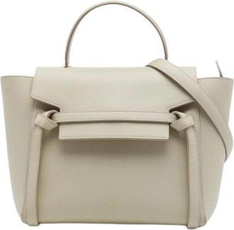 Celine Pre-owned Belt Bag - Dames - Vintage Handtas - Beige - ONE Size - Leer - Vintage