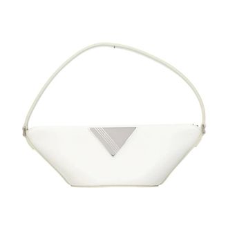 The Attico Borsa a spalla con dettaglio geometrico - - Bags - Donna - Bianco - ONE SIZE