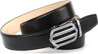 Anthoni Crown Lederg&uuml;rtel ANTHONI CROWN, Damen, Gr. 100, schwarz, Rindsleder, G&uuml;rtel Lederg&uuml;rtel