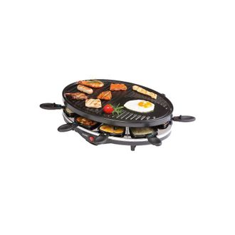 Domo Do9038g Aparato De Raclet 8 Personas - Negro