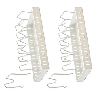 OEM Soporte De Utensilios De Cocina De 2 Niveles, Dise&ntilde;o Blanco