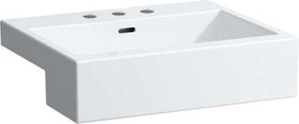 Laufen Laufen - Living City Lavabo Semi-encastrado, Con Rebosadero, 3