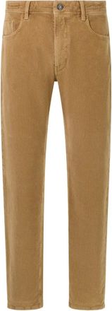 Boggi Milano Pantaloni Claude a coste - Marrone