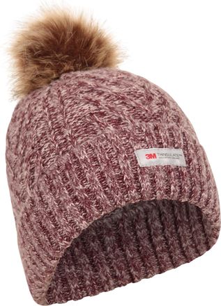 Mountain Warehouse Womens Thinsulate Beanie Burgundy One Size