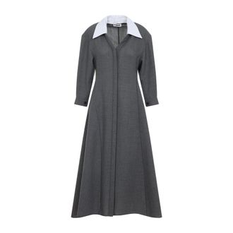 Jil Sander Midi Dresses Grey