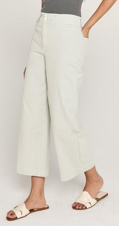 Unpublished Gemma Stretch Cotton Crop Pants in Crystal at Nordstrom, Size 27