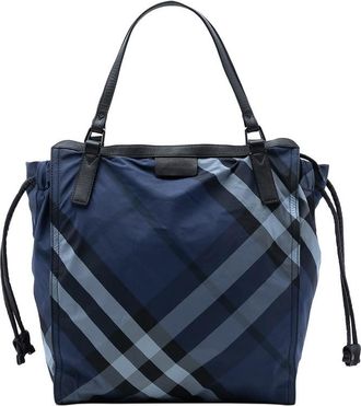 Burberry Pre-owned Burberry Supernova Check Nylon Buckleigh Tote Ladies 3JKBDX5AGN9UHEAG