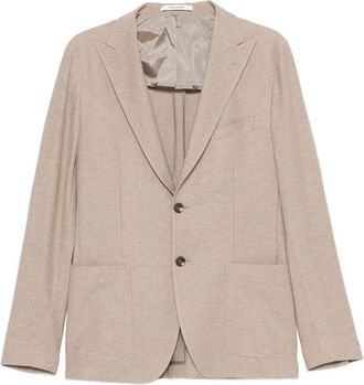 Tagliatore Jacket Tagliatore - Heren - Blazers - Beige - M - Jassen