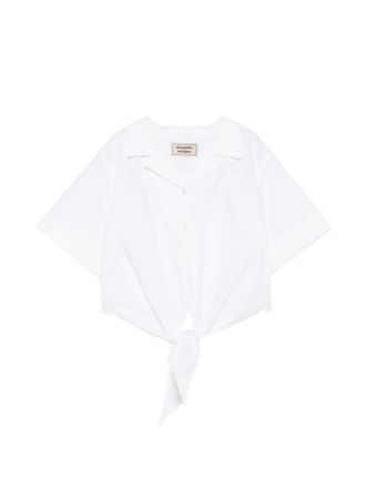 Alessandro Enriquez White Relaxed Solid Shirt