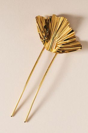 Jennifer Behr Danu Gold-Plated Hair Pin