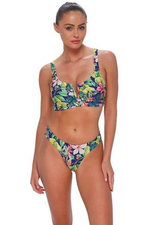 Sunsets Vienna V-Wire Bikini Swimsuit Top - DD Cup in Seaside Harvest at Nordstrom, Size 38