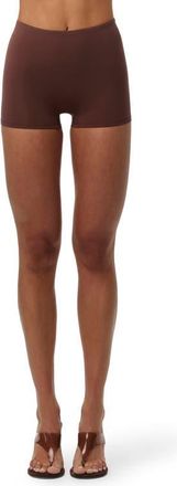 Naked Wardrobe Naked Shorts in Chocolate at Nordstrom, Size X-Large