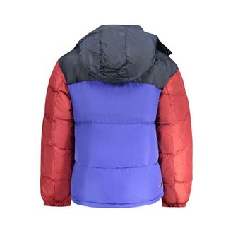 Tommy Hilfiger Recycled Polyester Colorblock Down Jacket - Blue