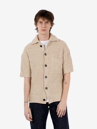 Roberto Collina Maglia a manica corta in cotone beige