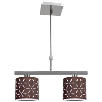 Fabrilamp Lámpara Ipanema marrón regulable D42