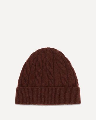 Loro Piana Cappello Beanie Cedar in cashmere Woman M