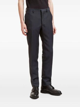 Aiezen Pantalon van wolblend - Grijs