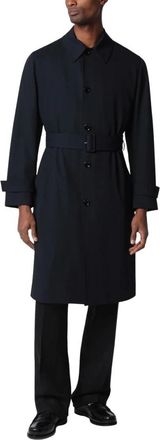 Lardini Soprabito - Heren - Mantel - Blauw - L - Wol - Jassen