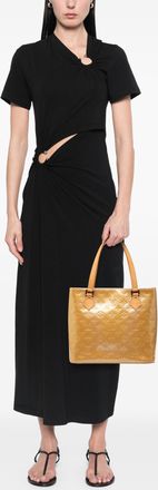 Louis Vuitton Pre-owned Womens Monogram Vernis Houston - Beige Leather - One Size