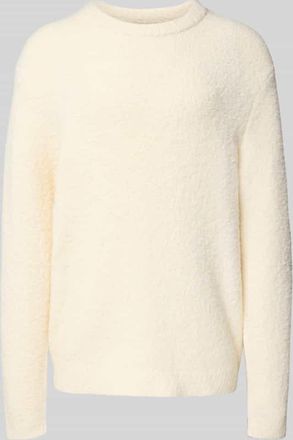 Jack & Jones Jack & Jones Strickpullover in Bouclé-Optik Modell MEADOWS in Offwhite, Größe XXL