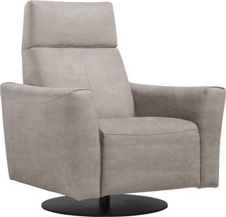 Egoitaliano Sessel »Blues Designsessel, Loungesessel,« drehbar, inkl. manuelle Relaxfunktion durch Push-Back-Mechanismus