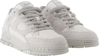 Axel Arigato Womens Area Lo Sneaker White Calfskin