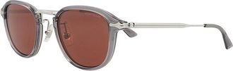 Montblanc Mens Mb0336s 48Mm Sunglasses