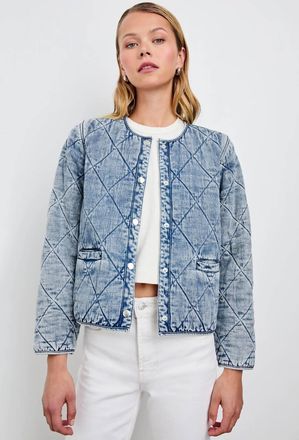 Rails Ency Jacket In Mid Blue