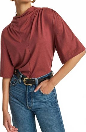 Nation Ltd Lara Short Sleeve Tee In Stallian