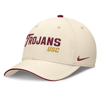 Nike USC Primetime Nike Mens Dri-FIT College Hat in Brown | NC030C3BSCJ-3NB