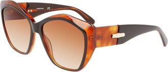 Longchamp LO712S 011 Womens Sunglasses Tortoiseshell Size 57
