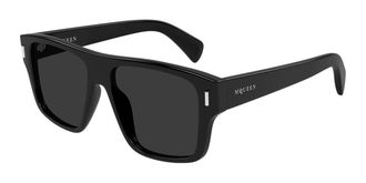 Alexander McQueen AM0550S 001 Mens Sunglasses Size 55