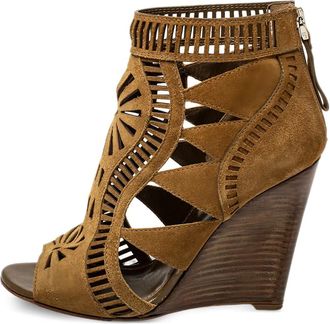 Sergio Rossi Stivali con zeppa 105mm Pre-owned - Marrone