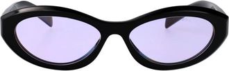 Prada 26Zs Zonnebril - unisex - Zonnebrillen - Zwart - 55 MM - Accessoires