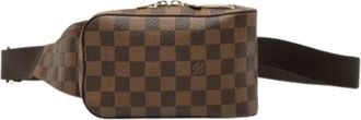 Louis Vuitton Pre-owned Belt Bags, female, Brown, Size: ONE SIZE Pre-owned Fabric Crossbody Bag