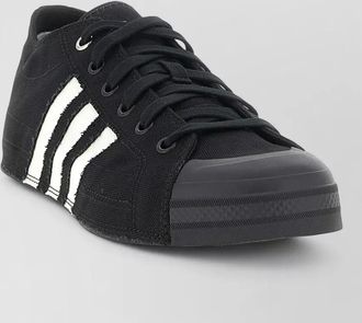 Yohji Yamamoto logo-print lace-up sneakers