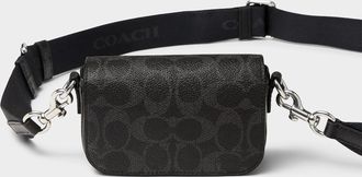 Coach Mens Monogram small shoulder bag