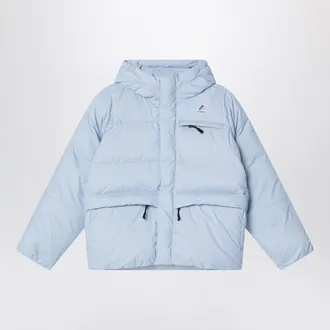 K-Way P. Le Vrai 4.0 Aurele Heavy Warm jacket in light blue