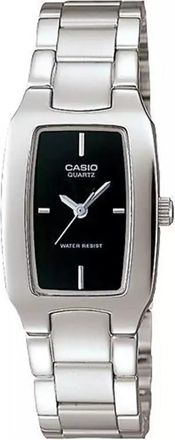 Casio Quartz Stainless Steel Strap Waterproof Black Analog LTP-1165A-1C