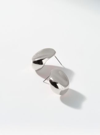 Simons Womens Hollow teardrop earrings