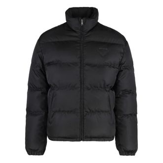 Prada Heren, Jassen, Zwart, Maat: L