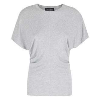 Anine Bing T-Shirts, female, Gray, Size: S T-Shirt Zadig