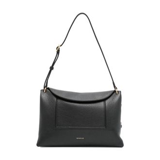 Wandler Shoulder Bags, female, Black, Size: ONE SIZE La Penelope Slouch Bag