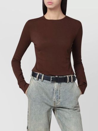 Entire studios cotton blend crewneck t-shirt