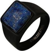 HMY Jewelry Mens Lapis Lazuli Signet Ring in Blue/Black at Nordstrom Rack, Size 7