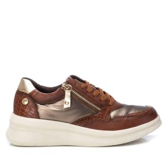 Xti Womens Trainer Sneakers In Camel