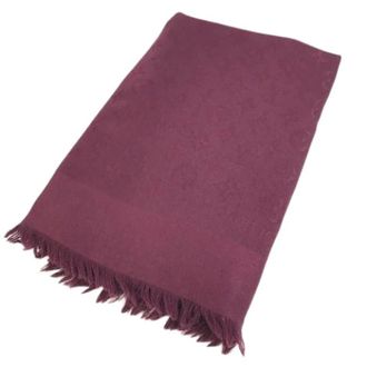 Louis Vuitton Pre-owned Scarves, female, Purple, Size: ONE SIZE Pre-owned Stole