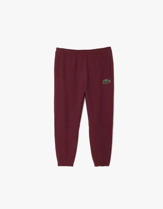 Lacoste Mens Relaxed-Fit Sweatpants - Red - Size: 29/28/32